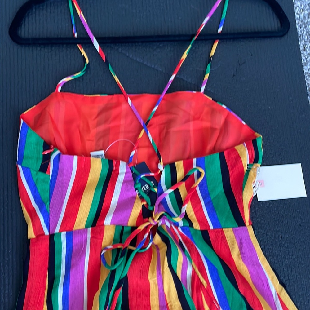 Forever 21 Rainbow woven dress - Picture 3 of 10